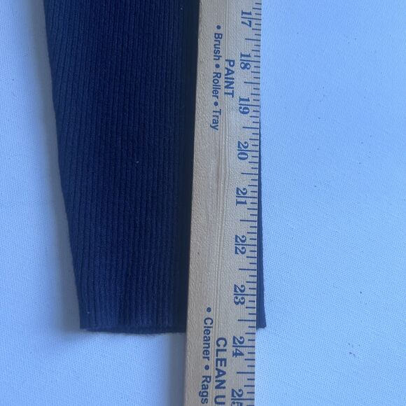 89th + Madison Gray Open Cardigan Sweater Size 1X navy blue - Picture 7 of 8